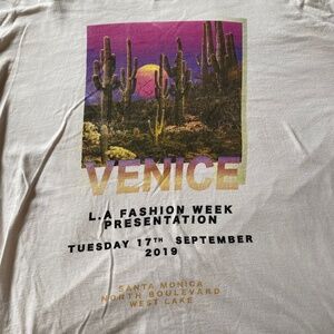 Beige graphic long sleeve